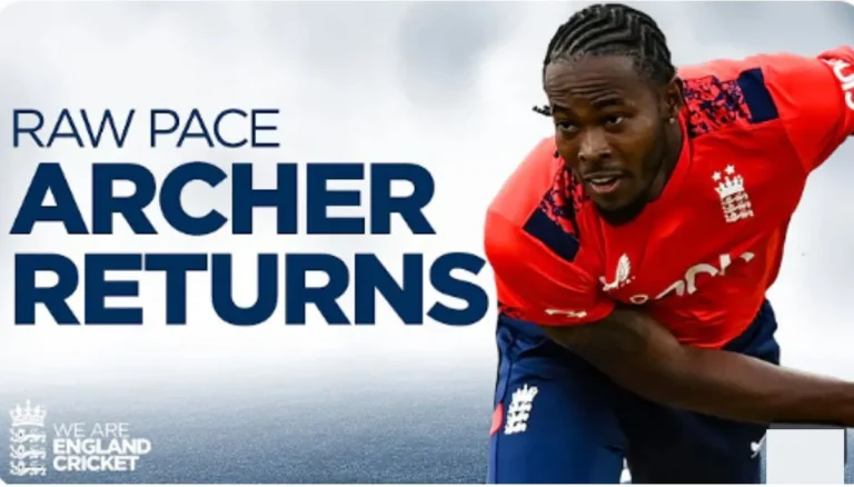 Jofra Archer returns