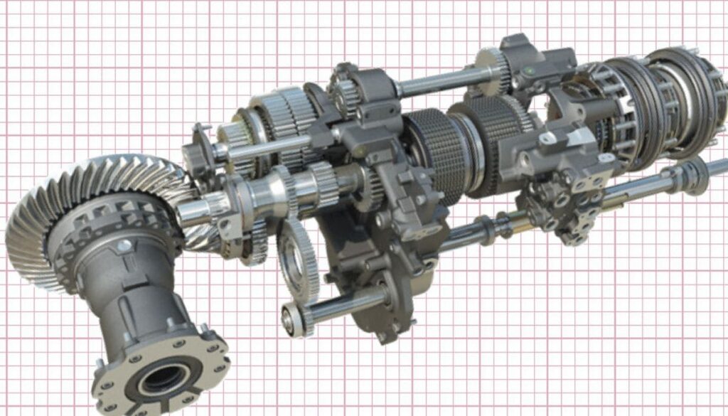 Massey Ferguson Tractor Transmission system   